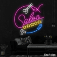 thumbnail image 3 of Craftnamesign Salon Hair Neon Signs, Haircut LED Signage, Hairist Gifts, 3 of 4