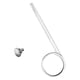 thumbnail image 5 of Anillo de deslizante de trompeta Bb Aleación de zinc Útil portátil con de reparación de tornillo fijo Válvula de trompeta profesional Anillo, 5 of 6