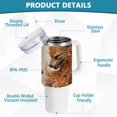 thumbnail image 4 of Monsters Beasts Wolves Waves 40 oz Tumbler with Handle Insulated&nbsp;Travel Mug&nbsp;Lid Straw Leak Proof Steel Vacuum Water Bottles Glasses Fits in Car Cup Holder, 4 of 7