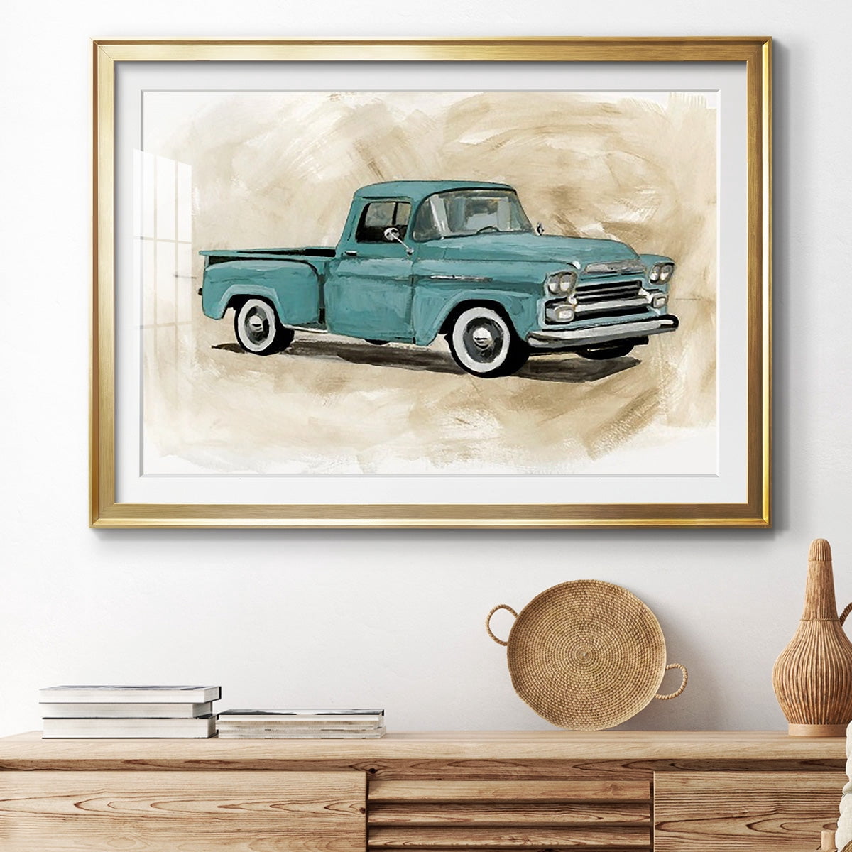 Pickup III Premium Framed Print - Ready to Hang