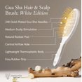 thumbnail image 2 of Peine de masaje para cuero cabelludo Snow Fox Skincare Gua Sha, 2 of 9