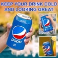 thumbnail image 7 of Skywin Silicone Can Cover - 10 Pack 12oz (355ml) Can Cover can Hides Can by Disguising it as a Can of Soda Silicone Can Sleeve (Dark Blue), 7 of 7