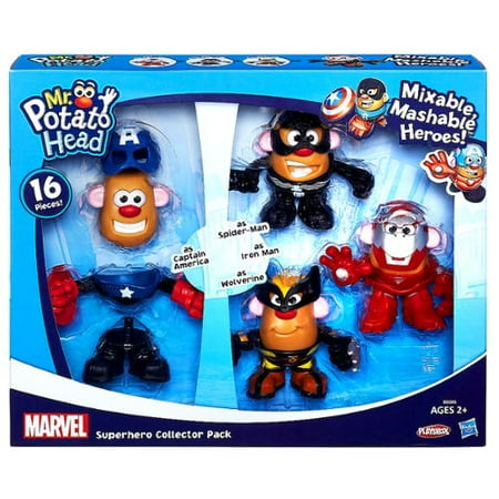Heroes Collectors - Marvel Mixable, Mashable Heroes! Super Hero Collector Pack Mr. Potato Head