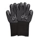 thumbnail image 1 of Guantes para barbacoa resistentes al calor (1472  degreeF). Cocinar alimentos calientes en el horno. gris, 1 of 9