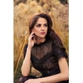 thumbnail image 4 of Long Lace Short Sleeve Evening Dress, Formal Black Gown for Galas, 4 of 4