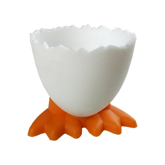 Harpily Large Capacity Bag Chicken Egg Cup Cute Egg Stand Holder Egg Cup Holder Chicken Design Egg Stand Tool Creative Fun Cutlery Egg Holder For Kitchen Home Table Decoration