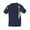 Navy/ Grey/ White, variant on Alleson Athletic 529 Adult 2 Button Henley Baseball Jersey-Navy/ Grey/ White-L