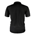 thumbnail image 4 of ShomPort Men's Work Shirts Short Sleeve Collared Textured Stretchy Quick Dry Casual Golf Shirt, 4 of 5