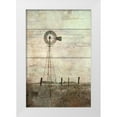 thumbnail image 1 of Murdock, Ramona 13x18 White Modern Wood Framed Museum Art Print Titled - Windmill on a Hill, 1 of 4