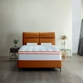 thumbnail image 6 of Full Size Hybrid Mattress with Gel Memory Foam and Pocket Coils for Motion Isolation Pressure Relief Cooling Euro Top Support CertiPUR-US Certified, 6 of 7