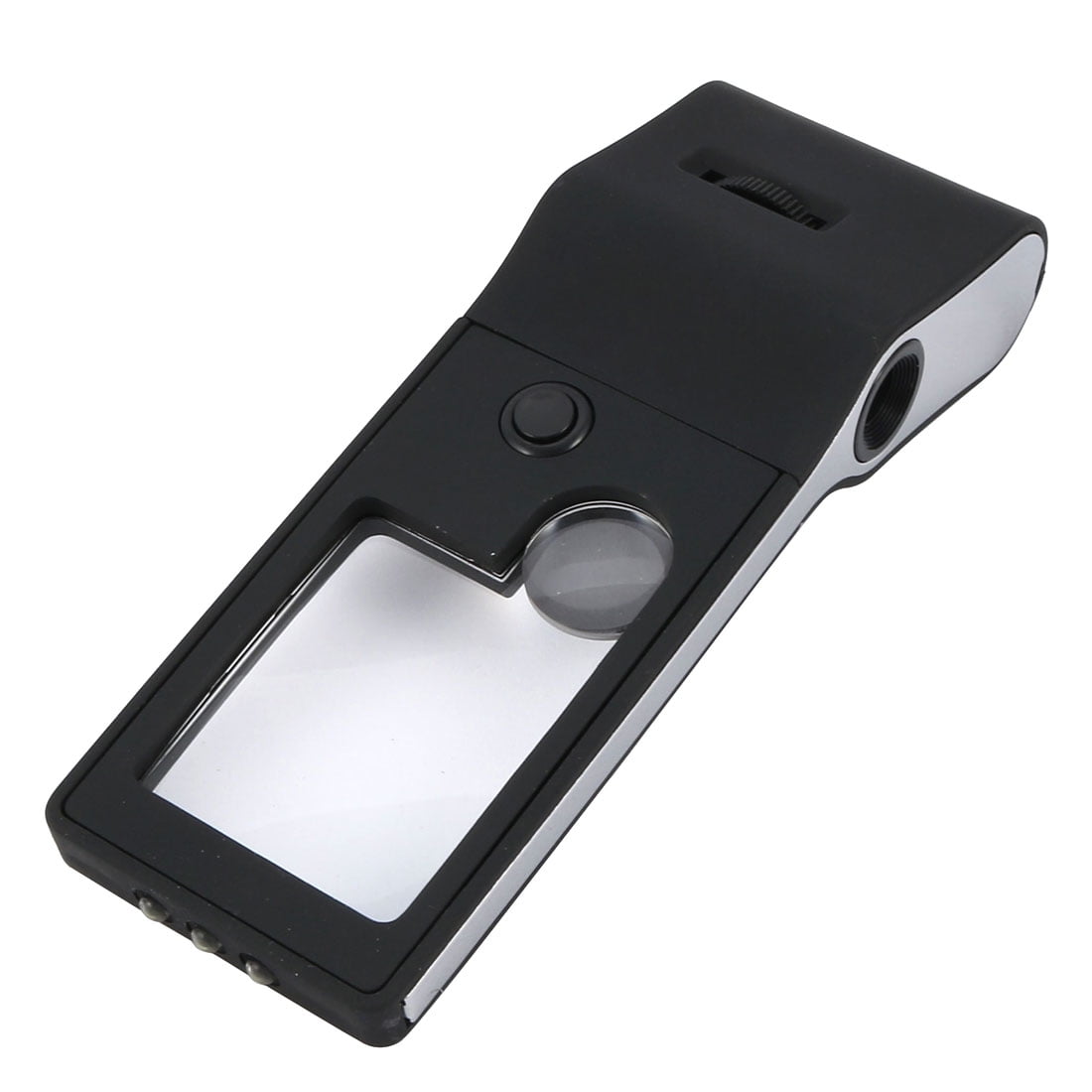 UltraOptix Pocket LED Lighted Magnifier 7X Round 1.5" Lens 