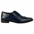 thumbnail image 4 of LIBERTYZENO Men's Wingtip Leather Lace Up Brogue Dress Shoes, 4 of 6