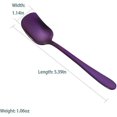 thumbnail image 2 of Stainless Steel Ice Cream Scoop Bar Cocktail Milkshake Mixing Spoons. 4pcs Long YIJIA, 2 of 5