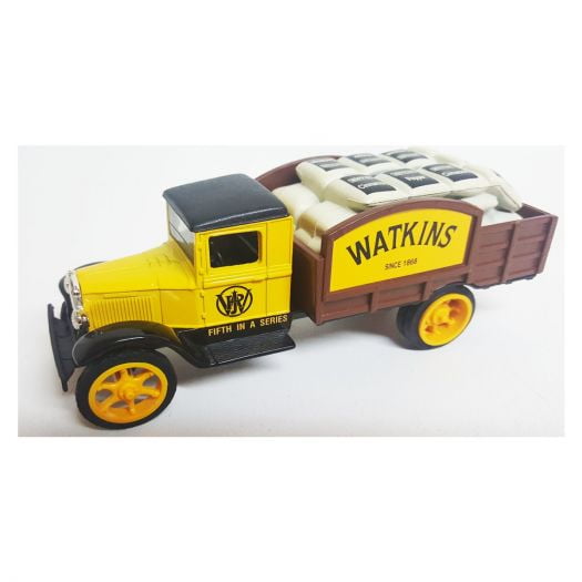 Vintage Ertl Collectibles 1931 Hawkeye Truck Watkins Products Die-Cast Truck Bank