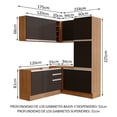 thumbnail image 3 of Cocina Integral Completa Modular Madesa Glamy 329cm MN 01, 3 of 5