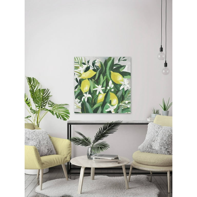 ♡ページ Marmont Hill In My Garden Canvas Wall Art - Walmart.com