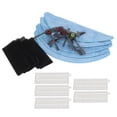 thumbnail image 3 of Robot Cleaner Side Brush, Strong Water Locking Reusable Robot Cleaner Rag Uniform Water Outlet Efficient Filtration  For Floor Cleaning, 3 of 8