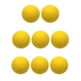 thumbnail image 1 of 8x Pelotas de Reacción Zulema Mini Compactas Pelotas de Ejercicio Goma Amarillo, 1 of 8