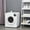 White#2, variant on Hair Dryer HOMCOM Portable Clothes Dryer, 120V 850W Compact Laundry Dryer with Intelligent Drying, 1.5 cu.ft Stainless Steel Drum, Front Load Electric Dryer for Apartments, Dorms, RVs, White,Professi