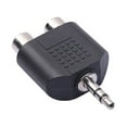 thumbnail image 3 of SUSUchens Black Cables to Go 3.5mm Stereo Male to Dual RCA Female Audio Video Adapter, 3 of 5