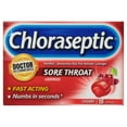 Chloraseptic Sore Throat Lozenges, Cherry Flavor, 18 Count
