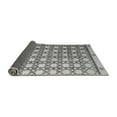 thumbnail image 2 of Ahgly Company Indoor Square Abstract Gray Modern Area Rugs, 4' Square, 2 of 4