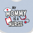 thumbnail image 4 of Inktastic My Mommy is a Nurse Boys or Girls Baby Bib, 4 of 4