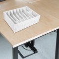 thumbnail image 3 of MOVTOTOP White Foam Sheet Cash Organizer with Multi Grid Design for Convenient Storage and Organization, 3 of 8
