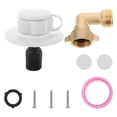 thumbnail image 1 of MOVTOTOP 1Ensemble Remplissage d'Eau pour Bateaux et Yachts en Acier Inoxydable Blanc, 1 of 7