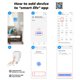 thumbnail image 3 of Enchufe Tuya WiFi Smart Plug Control de voz para sala de estar Estudio Dormitorio (16A Blanco) Likrtyny Para estrenar, 3 of 5