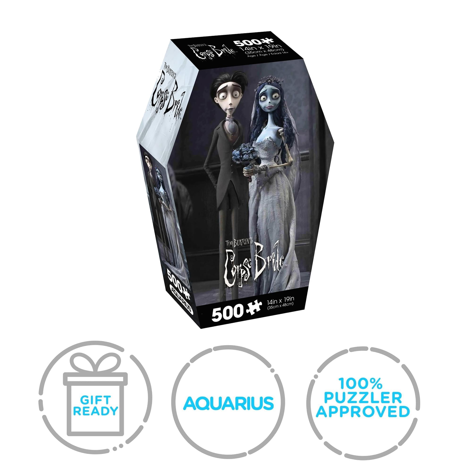 Corpse Bride Coffin Box 500 Piece Jigsaw Puzzle - Walmart.com