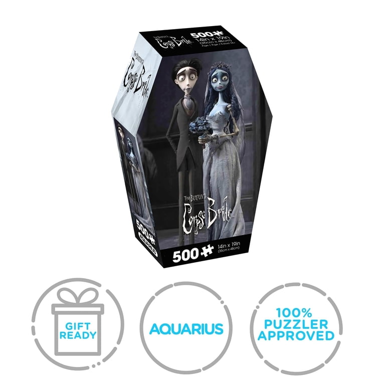 Corpse Bride Coffin Box 500 Piece Jigsaw Puzzle - Walmart.com