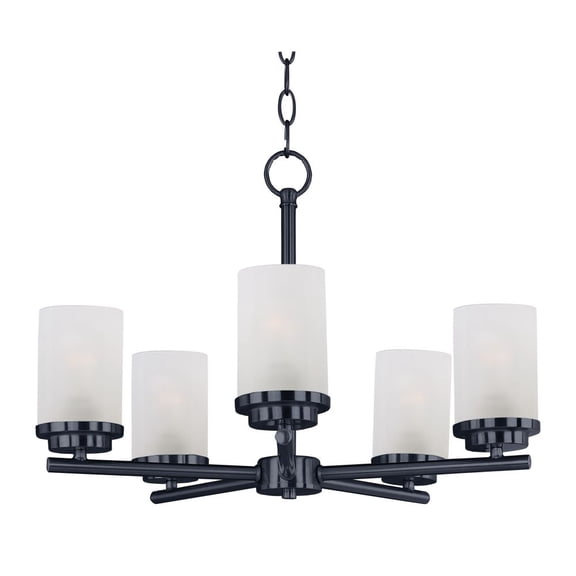 10205FTBK Maxim Lighting Corona - 5 Light Chandelier     -Traditional Installation