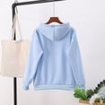 thumbnail image 4 of Gibobby Sudaderas con capucha para mujer con estampado Digital de excelente calidad, sudaderas con capucha informales con cremallera, sudadera con cremallera ligera de (Azul, M), 4 of 5