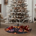 thumbnail image 4 of Sikiie Magical Stained Glass Castle Christmas Tree Skirt, Christmas Tree Decorations, Christmas Decor, Tree Mat Decoration(30-48IN)-36", 4 of 6