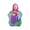 thumbnail image 1 of TOALLA TIPO PONCHO PARA BEBA DIBUJO DE SIRENA SUGAR GIRLS  133362, 1 of 7