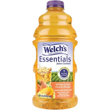 Welch's Essentials White Grape Peach Mango Juice Cocktail, 64 oz