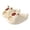 White, variant on Capybara Slippers for Kids Animal Slide Sandals (Yellow 3.5-4 Years)
