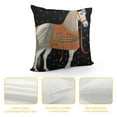 thumbnail image 4 of Nawypu  Horse Throw Pillow Cushion Covers with Tassel Retro American Style Duplex Printing Fabric Couch Sofa Pillow for Living Room Bedroom, 4 of 5