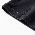 thumbnail image 6 of FRSASU Men's Winter Jeans Wide Leg Straight Denim Banana Pants Fleece Lined Trendy Winter Bending Big Loose Black, 6 of 9