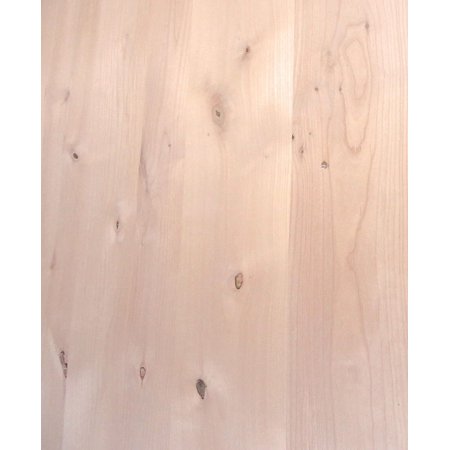 Alder Knotty Rustic Plank Wood Veneer 24" x 48" with Paper Backer 1/40" Thick