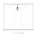 thumbnail image 5 of 26906-01 Livex Lighting Newburyport - 1 Light Outdoor Pendant Lantern in Bohemian Style - 12 Inches wide by 16.75 Inches high-Antique Brass Finish, 5 of 9