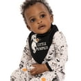thumbnail image 3 of Halloween Nightmare Before Christmas Baby Boys or Girls Footed Sleep N Play Pajamas and Bib Set, 2-Piece, Sizes 0M-9M, 3 of 7