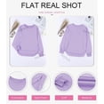 thumbnail image 5 of QWZNDZGR Oversized Sweatshirts for Women Loose Fit Casual Crewneck Long Sleeve Fall Outfits Women Trendy Pullover Tunic Tops, 5 of 6