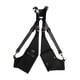 thumbnail image 2 of Bolso bandolera estilo steampunk con arnés para teléfono, cómodo bolso de PU con diseño retro. Negro, 2 of 9