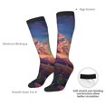 thumbnail image 4 of Gaeub Chaussettes Design Imprimé Pissenlit Rêveur Chaussettes Hautes Extensibles pour Hommes Femmes Adolescents, Chaussettes de Softball Soccer pour Randonnée, Sport, 4 of 6