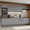 thumbnail image 2 of Cocina Integral Completa Modular Madesa Nice 320cm Gris, 2 of 10