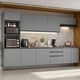 thumbnail image 2 of Cocina Integral Completa Modular Madesa Nice 320cm Gris, 2 of 10