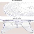 thumbnail image 4 of Soporte de placa transparente para tartas de 12 pulgadas con cadena de luces para tartas de 6 pulgadas, 8 pulgadas, 10 pulgadas, 12 pulgadas para decoración de tartas de boda y cumpleaños, 4 of 7