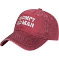 thumbnail image 2 of Grumpy Old Man Hat Women Dad Hats Trendy Cap, 2 of 6